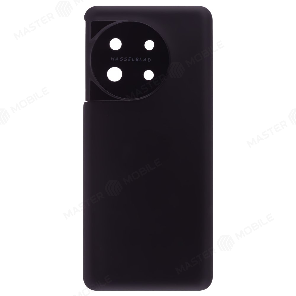 Задняя крышка для OnePlus 11 (CPH2449) (черный) (в сборе со стеклом камеры)