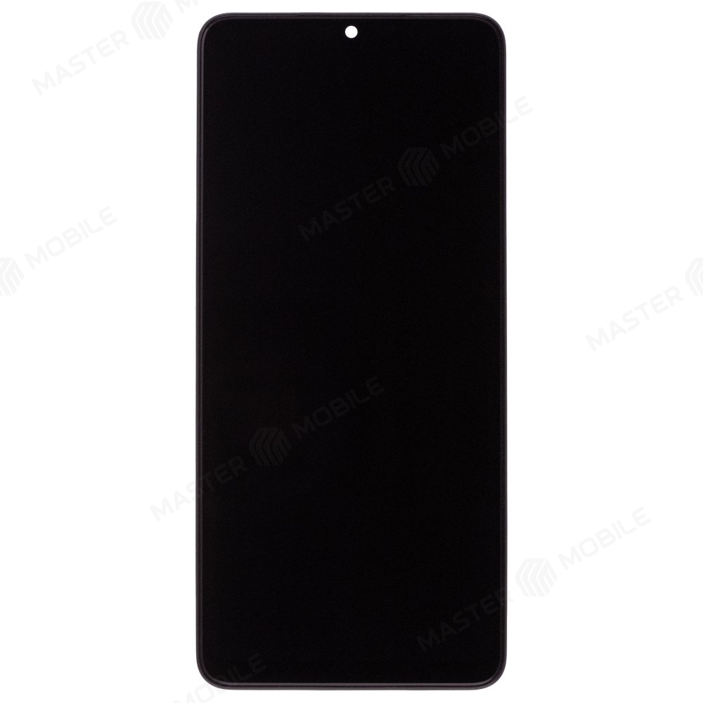 Дисплей для Samsung M225 Galaxy M22 (в сборе с тачскрином) (черный) (в рамке) (ORIG100)