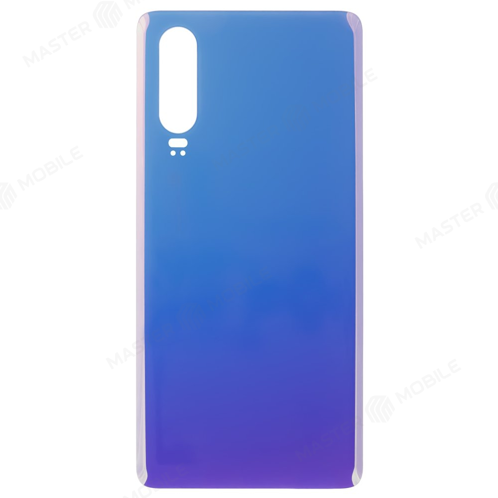 Задняя крышка для Huawei P30 (ELE-L29) (бело-голубой)
