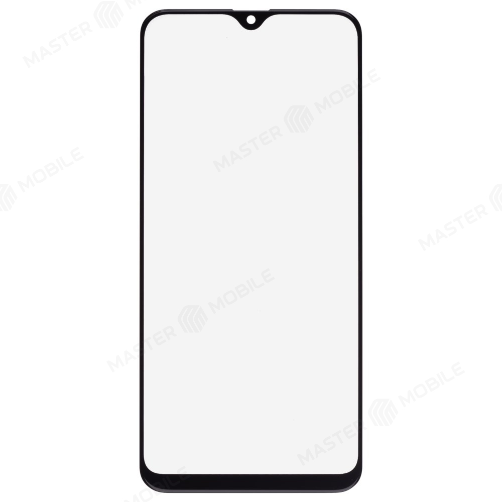 Стекло модуля для Samsung A205 Galaxy A20 / A307 Galaxy A30s + OCA (черный) (Premium)