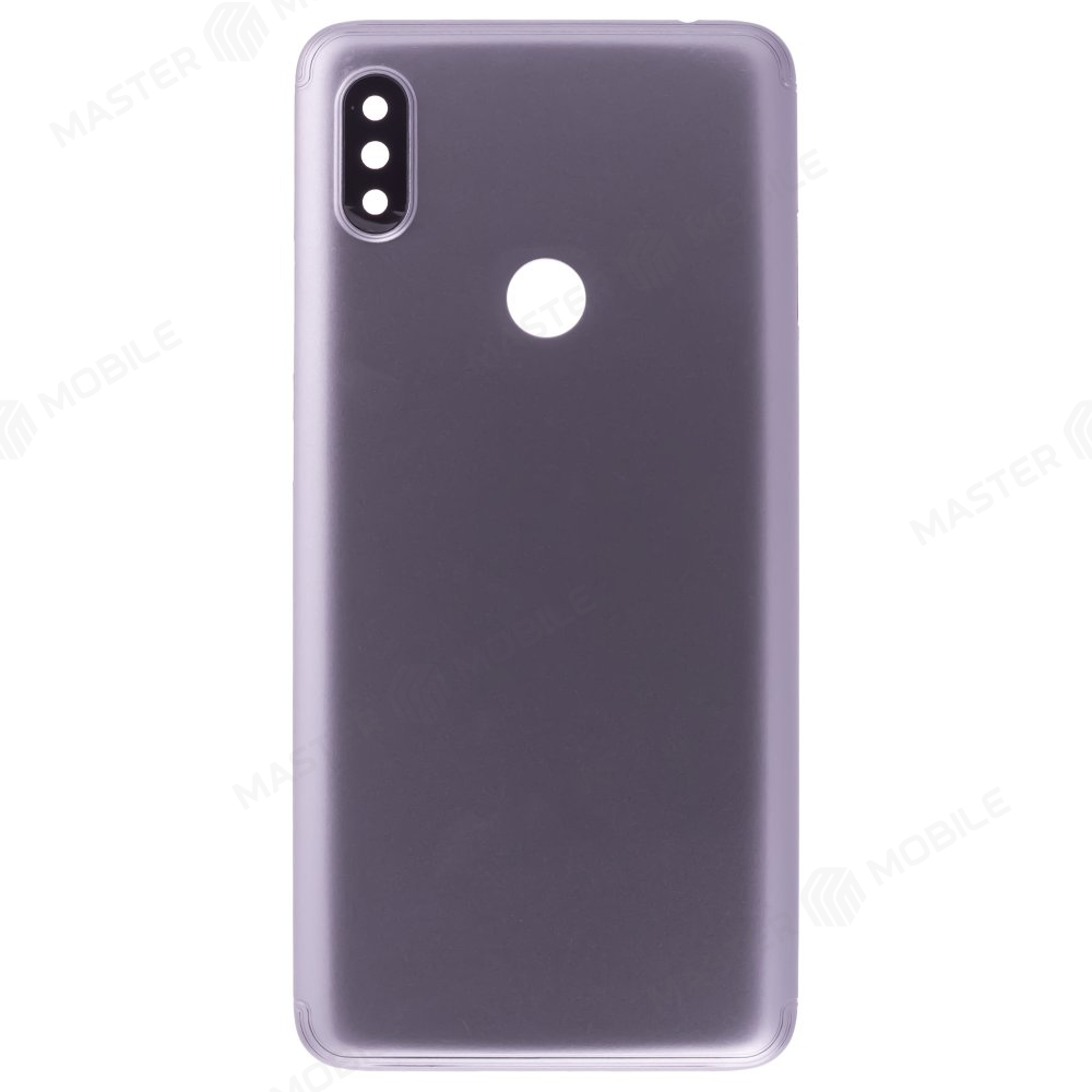 Задняя крышка для Xiaomi Redmi S2 (M1803E6G) (серый) (в сборе со стеклом камеры)