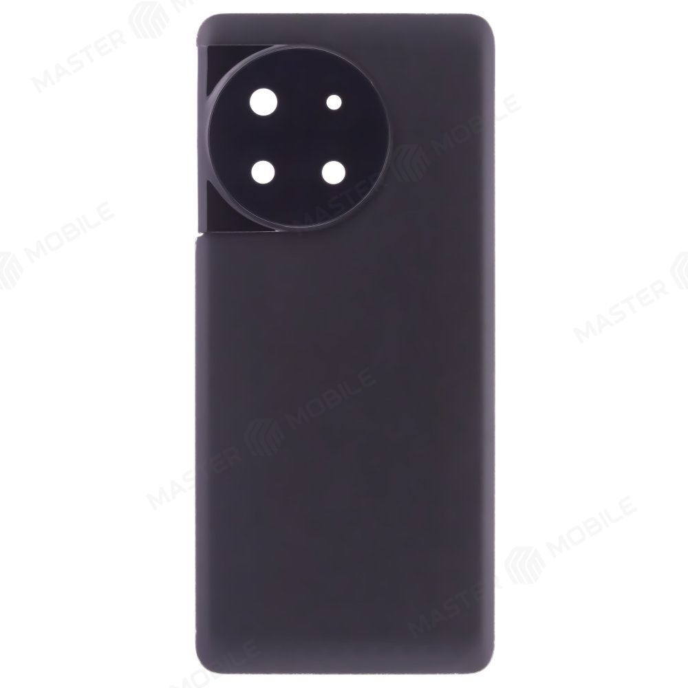 Задняя крышка для OnePlus 11R (PHK110) / Ace 2 (CPH2487) (черный) (в сборе со стеклом камеры)