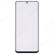 Стекло модуля для Huawei Honor X8a (CRT-LX1) / 90 Lite (CRT-NX1) + OCA (черный) (Premium) фото №1