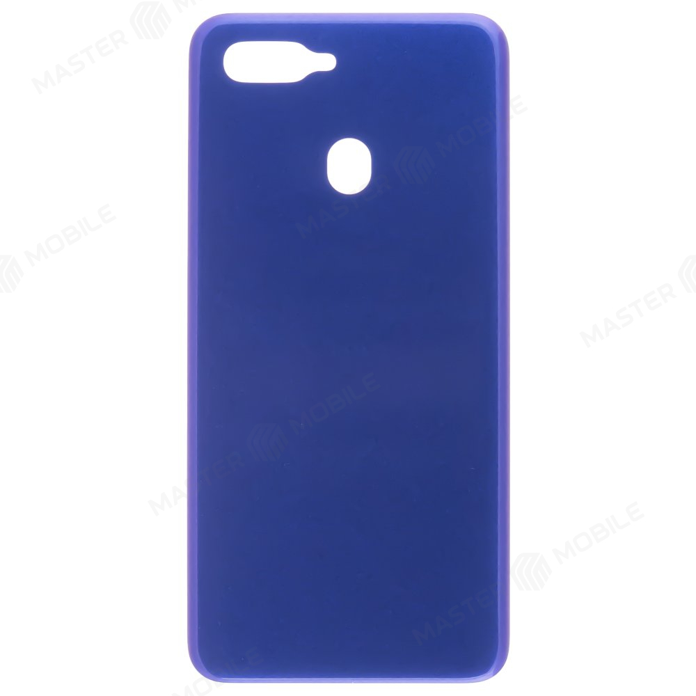 Задняя крышка для OPPO A5s (CPH1909) (голубой)