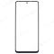 Стекло модуля для Xiaomi Redmi Note 9 Pro (M2003J6B2G) / Redmi Note 9S (M2003J6A1G) / Redmi Note 9 Pro Max + OCA (черный)  фото №1