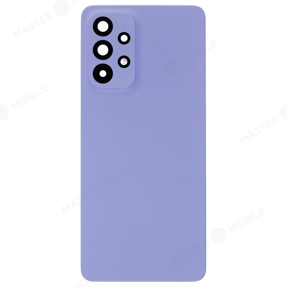 Задняя крышка для Samsung A336 Galaxy A33 5G (синий) (в сборе со стеклом камеры)