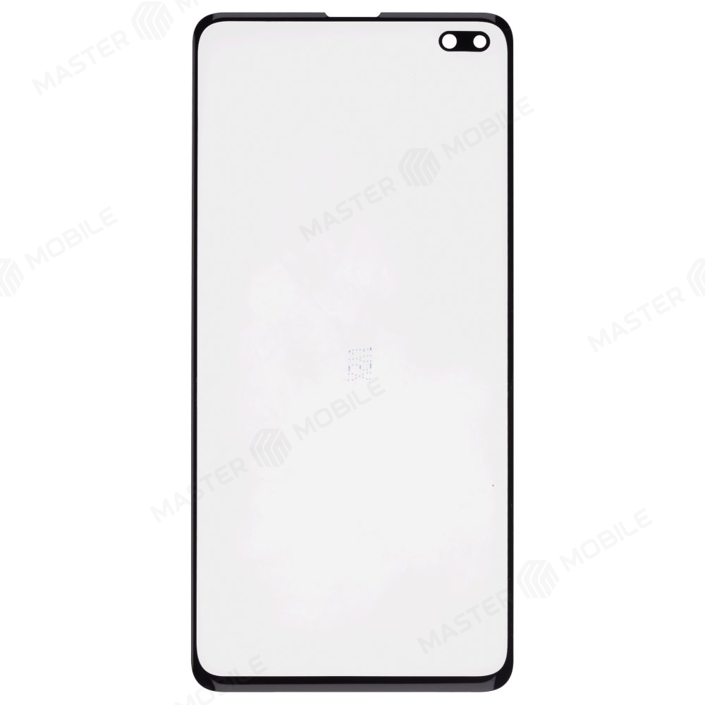Стекло модуля для Samsung G975 Galaxy S10+ + OCA (черный)