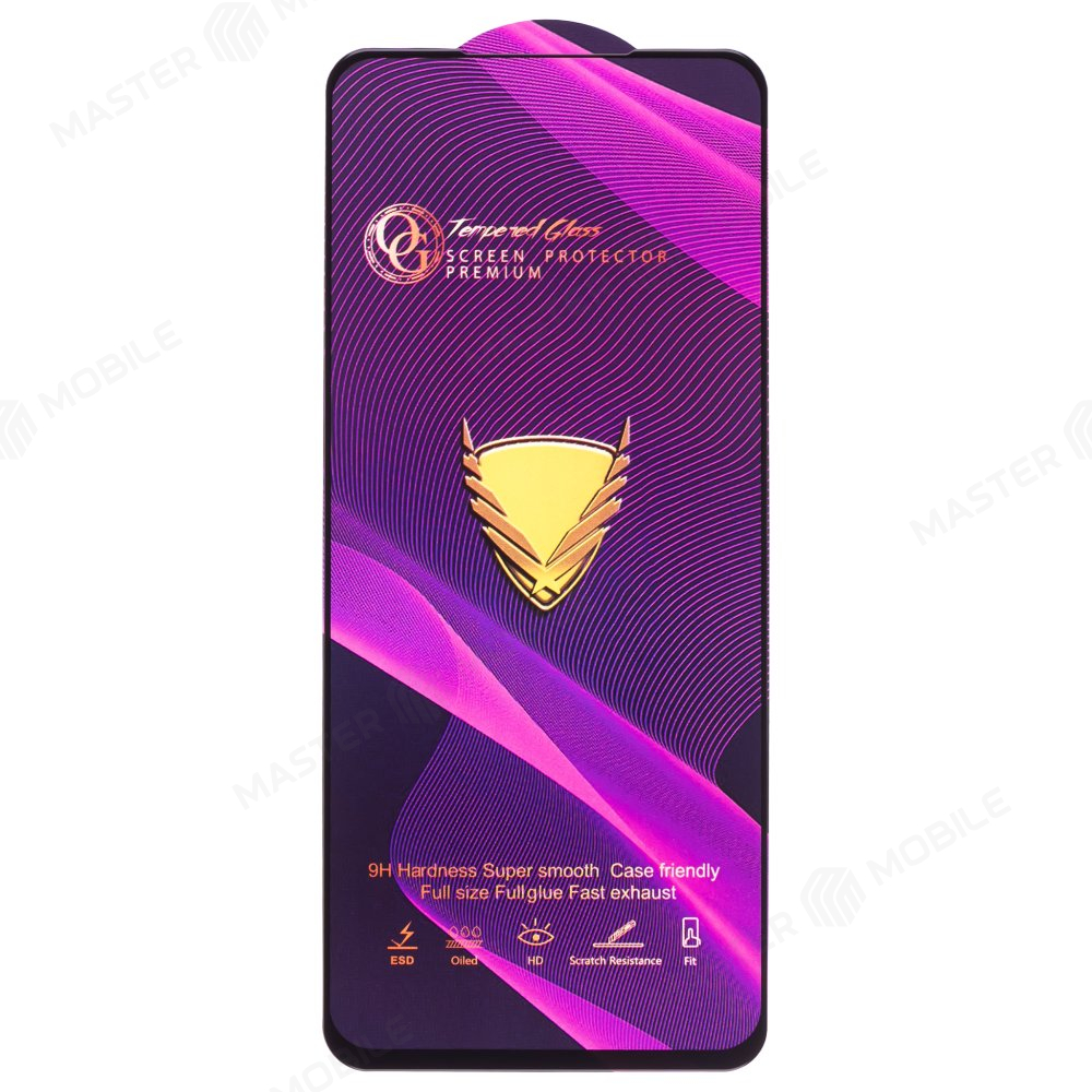 Защитное стекло OG Glass (3 в 1) для Infinix Hot 11S (X6812B) (черный)