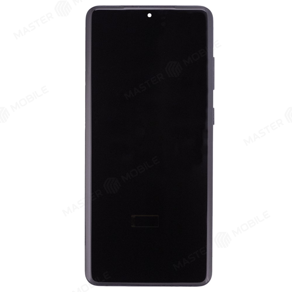 Дисплей для Samsung G985 Galaxy S20+ / G986 Galaxy S20+ 5G (в сборе с тачскрином) (черный) (в рамке) (OLED)