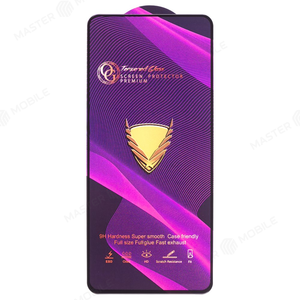 Защитное стекло OG Glass (3 в 1) для Realme 13+ 5G (RMX5002) (черный)