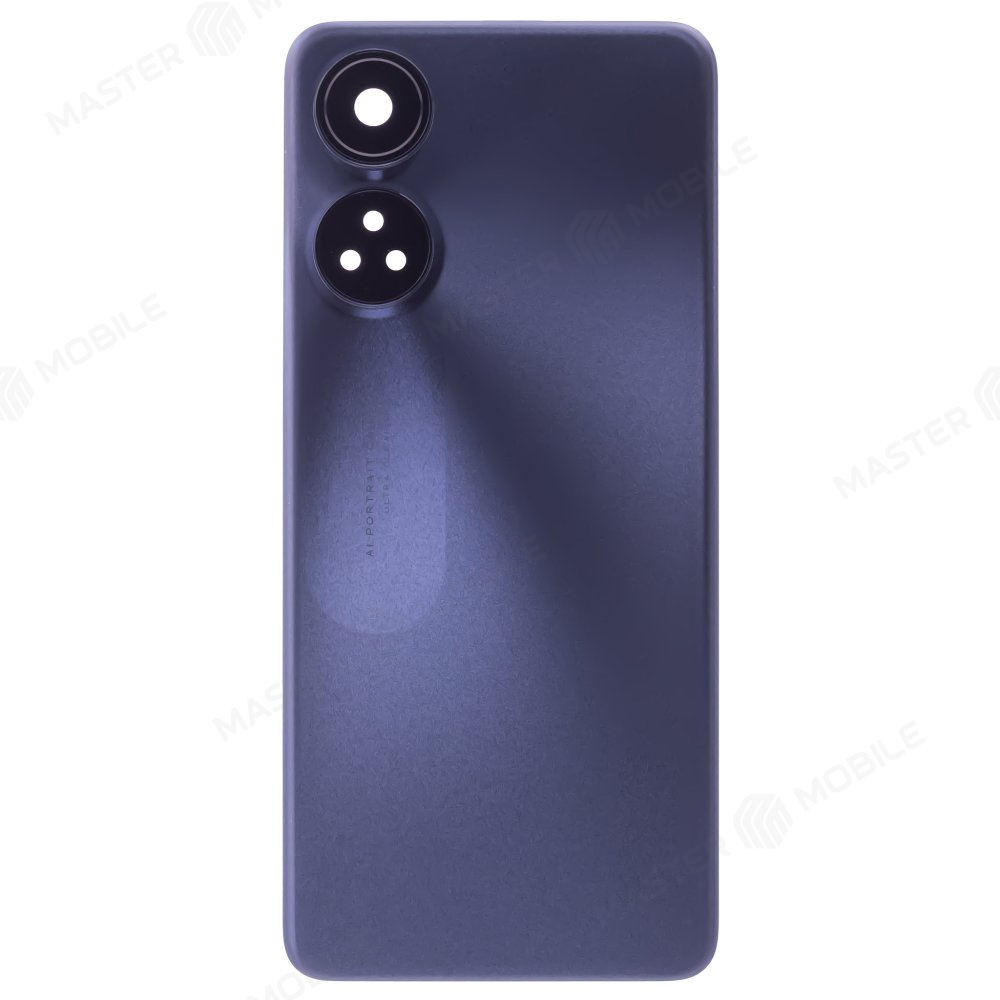 Задняя крышка для OPPO Reno 8T 4G (CPH2481) (черный) (в сборе со стеклом камеры)