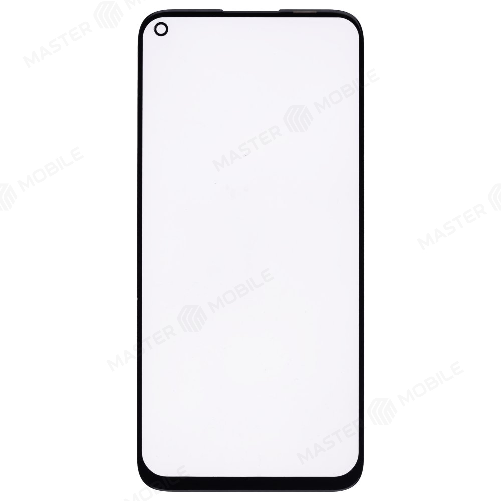 Стекло модуля для Huawei P40 Lite (JNY-LX1) / Nova 6 SE (JNY-TL10) + OCA (черный)