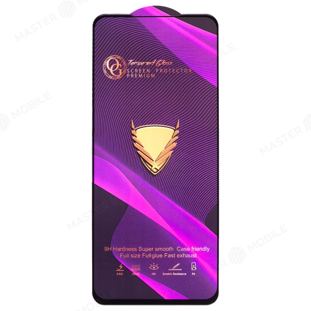 Защитное стекло OG Glass (3 в 1) для Infinix Hot 20S (X6827) (черный)