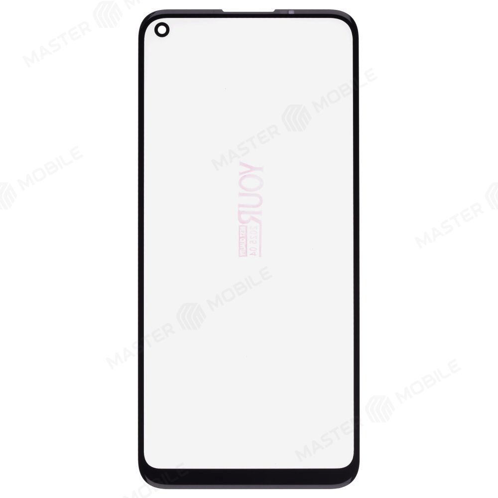 Стекло модуля для Samsung A115 Galaxy A11 / M115 Galaxy M11 + OCA (черный) (Musttby) (Premium)