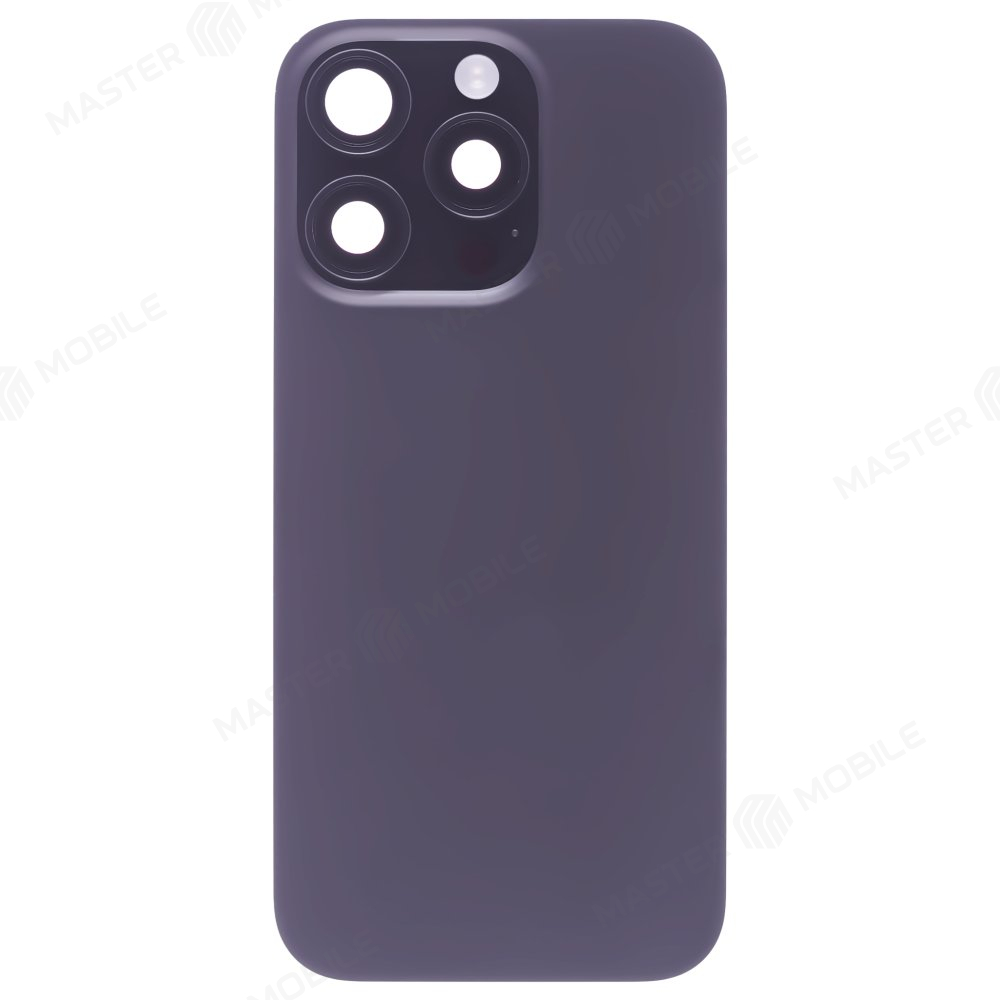 Задняя крышка для Apple iPhone 16 Pro (черный) (в сборе) (с разбора) (ORIG100) (возможен дефект ЛКП)