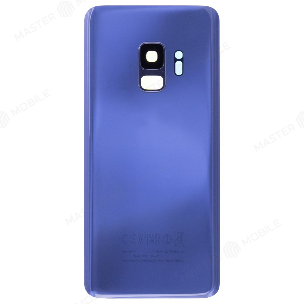 Задняя крышка для Samsung G960 Galaxy S9 (синий) (в сборе со стеклом камеры)