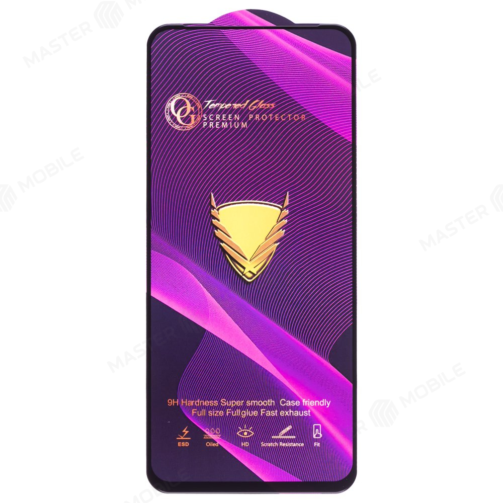 Защитное стекло OG Glass (3 в 1) для Realme 12 5G (RMX3999) (черный)