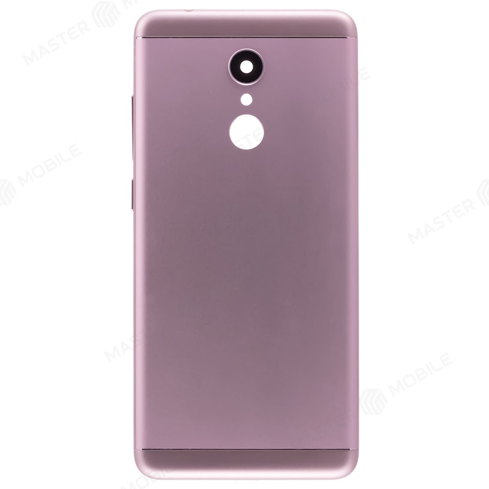 Задняя крышка для Xiaomi Redmi 5 (MDG1) (розовый) (в сборе со стеклом камеры)