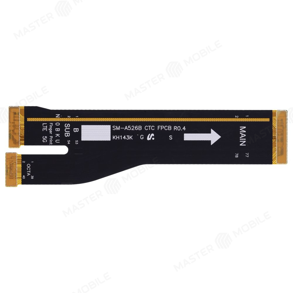 Шлейф для Samsung A525 Galaxy A52 / A526 Galaxy A52 5G / A528 Galaxy A52s с комп. (межплатный)