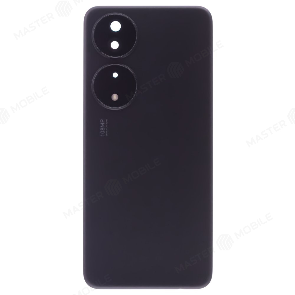 Задняя крышка для Huawei Honor X7b (CLK-LX1) (черный) (в сборе со стеклом камеры)